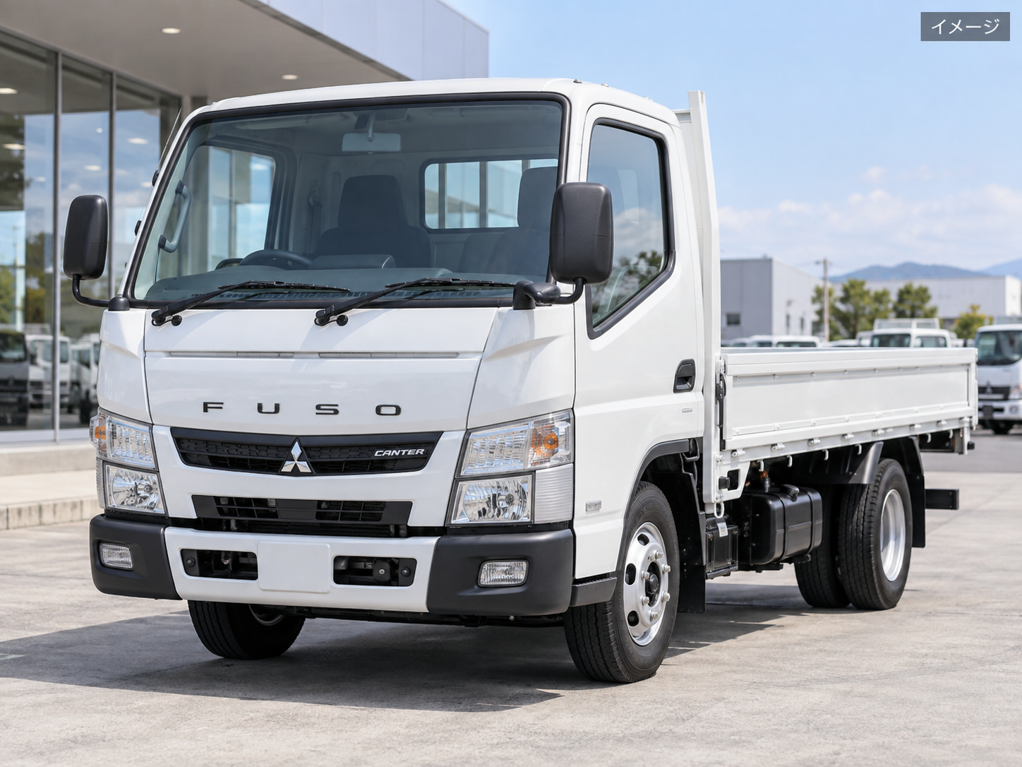 三菱ふそう キャンター 1トン・1.5トンクラス 平ボディ イメージ
