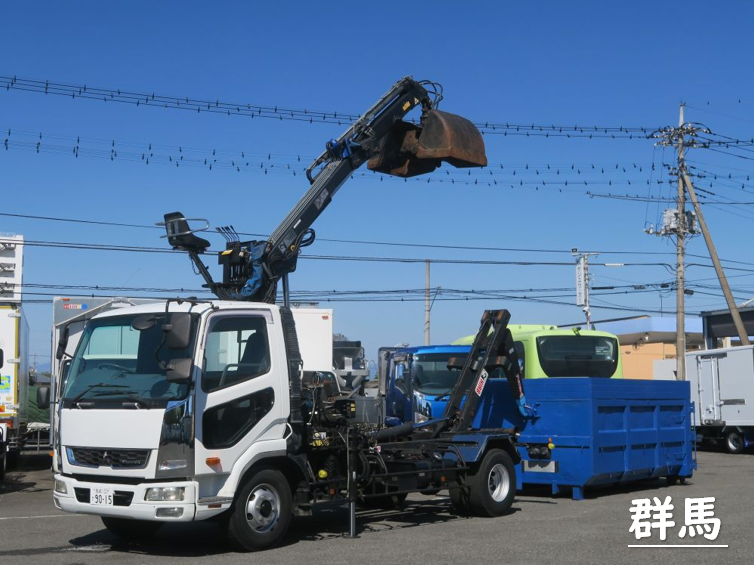◆新着車輌のお知らせ◆ 平成21年 ファイター ヒアブ付脱着式コンテナ車