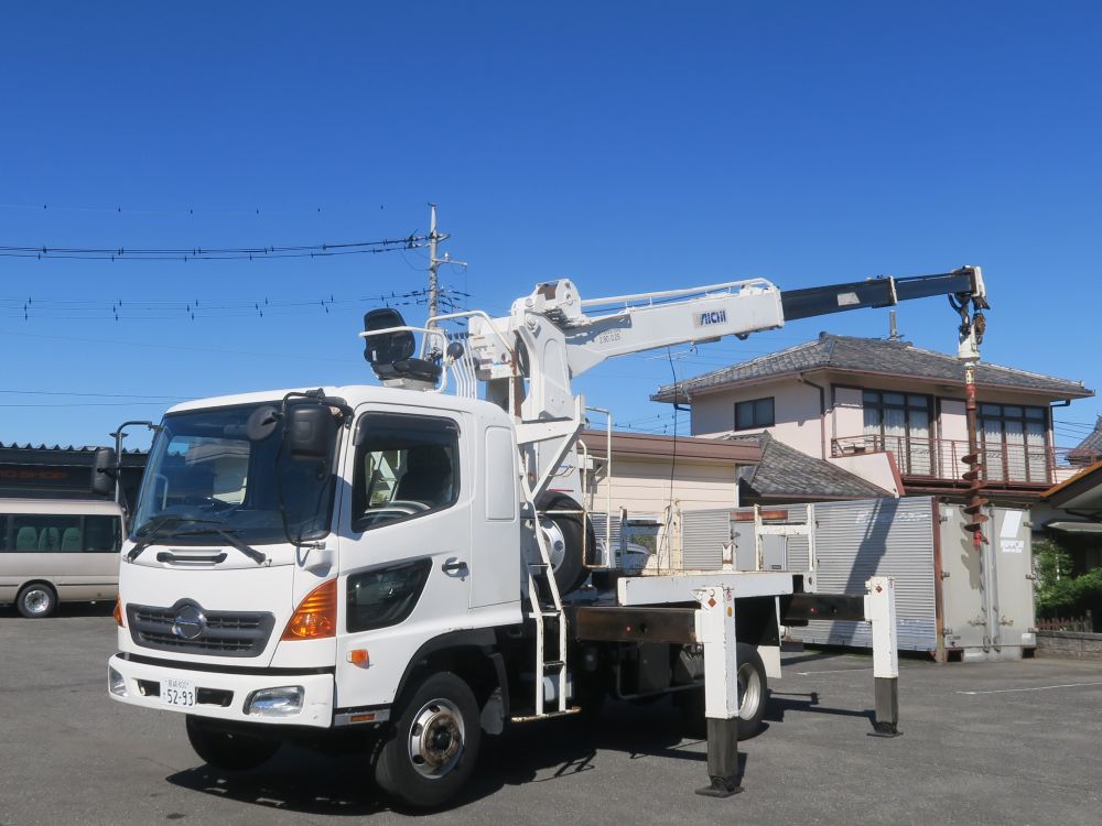◆新着車輌のお知らせ◆ 平成20年 レンジャー 穴掘建柱車