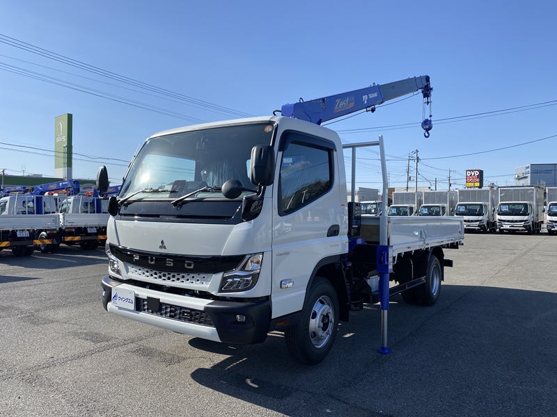 【オススメ車輛情報】キャンター　クレーン車　ワイドロング　積載3,800kg