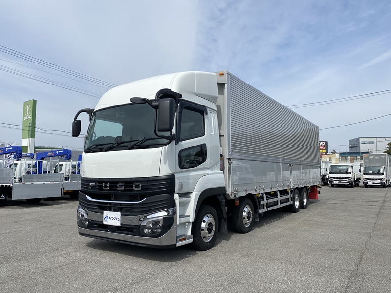 【オススメ車輛情報】スーパーグレート　アルミウィング　4軸低床　積載13,800kg