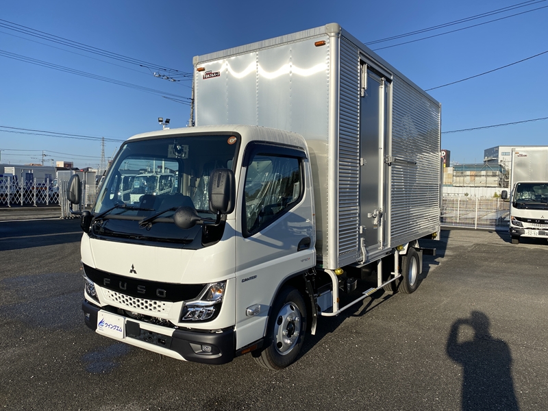 【入庫情報】キャンター　アルミバン　標準ロング　積載2,000kg