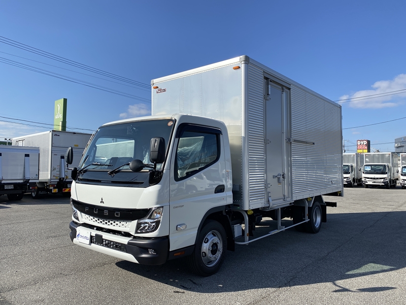 【入庫情報】キャンター　アルミバン　ワイド超ロング　積載3,500kg