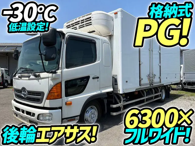 トラック市からのお知らせ | =新着在庫＝H２７日野レンジャー冷凍車 低温・格納PG付・ワイド・6300ボデー【TKG-FD7JLAG】