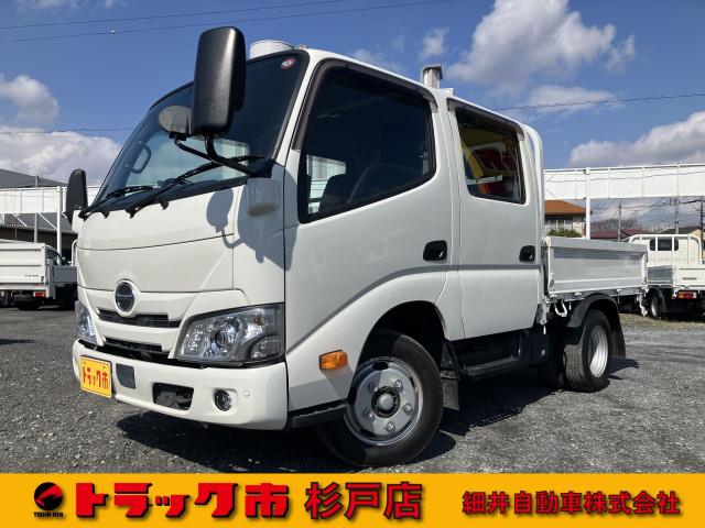 日野 デュトロ 小型 Wキャブ XZU665 右前ドア　中古品 中古ダブルキャブ（Wキャブ） 日野 鳥取・香川・山口 デュトロ（TKG