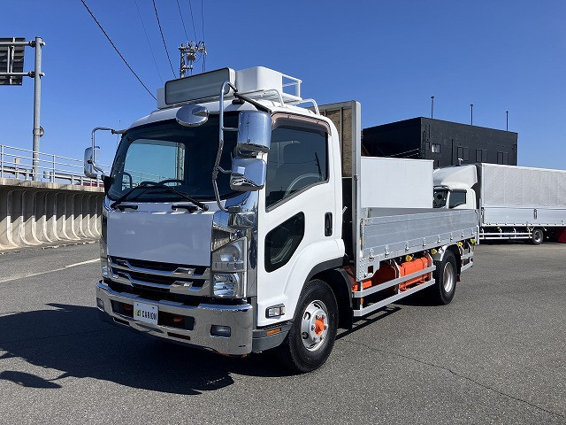 岡山県倉敷市より 平成28年式 10トン アルミ平 3軸高床用 『トラボディ』 中古平ボディ・シャシー大型 | 中古トラックの販売・買取なら有藤商店