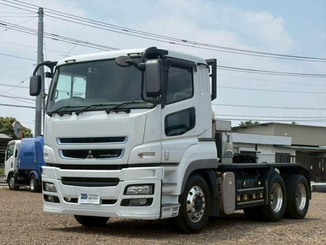 三菱 スーパーグレート QKG-FV60VJR 6x4