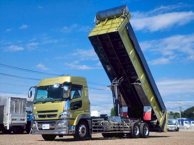 三菱 スーパーグレート QKG-FV60VZ改 6x4