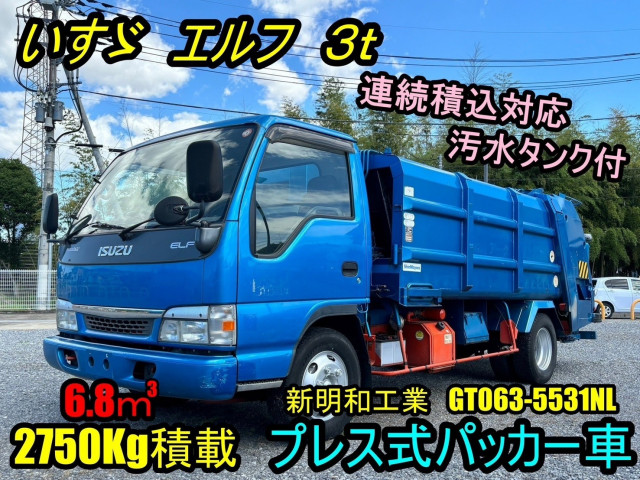 平成20年 いすゞ エルフ BKG-NHR85AN ディーゼル パブコ パネルバン コープバン@車選びドットコム - 中古車・新車