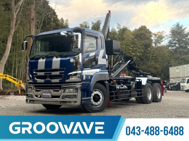 三菱 スーパーグレート QPG-FV60VY 6x4