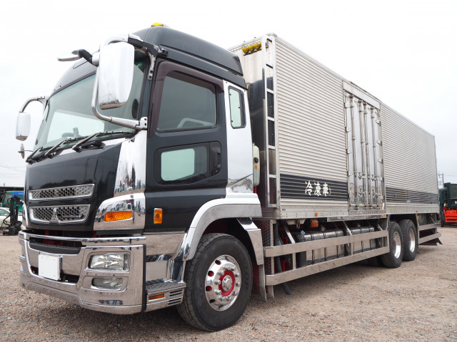 三菱 スーパーグレート QPG-FV60VZ 6x4