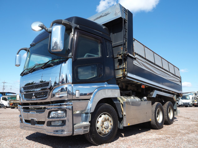 三菱 スーパーグレート QKG-FV50VX 6x4