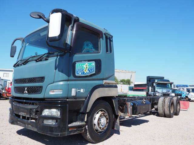 三菱 スーパーグレート QKG-FV50VZ 6x4