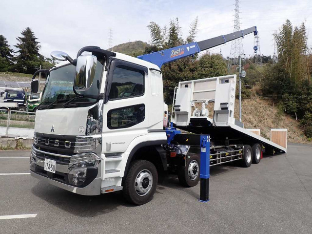 スーパーグレート 重機運搬車