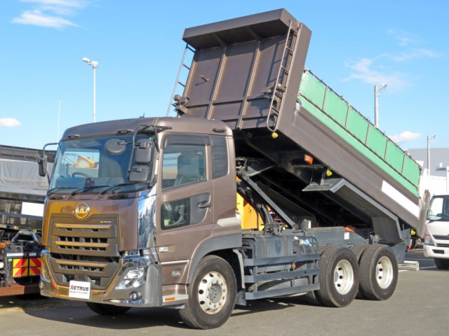 UDトラックス　クオンダンプカー　DYNAPAC  SD2500CS  2セット R1/6 UDトラックス クオン 深ダンプ 2PG-CW5BL詳細情報｜中古トラック