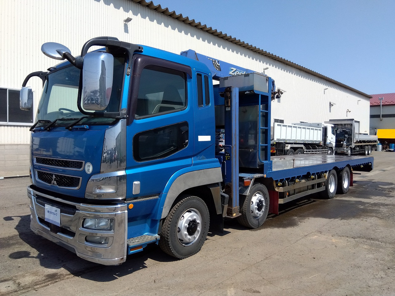 三菱 スーパーグレート QKG-FS50VZ(8x4)の写真1