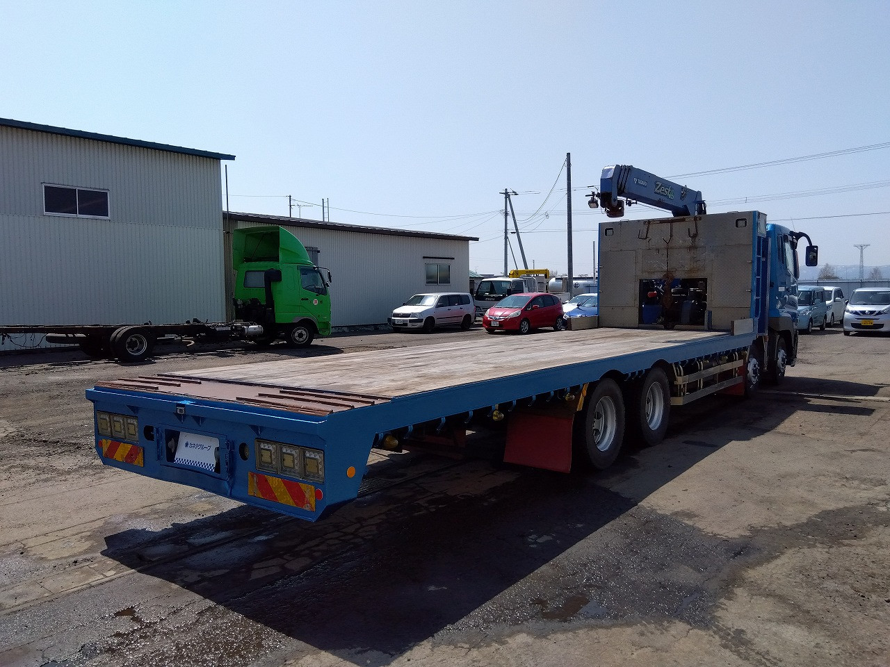 三菱 スーパーグレート QKG-FS50VZ(8x4)の写真6