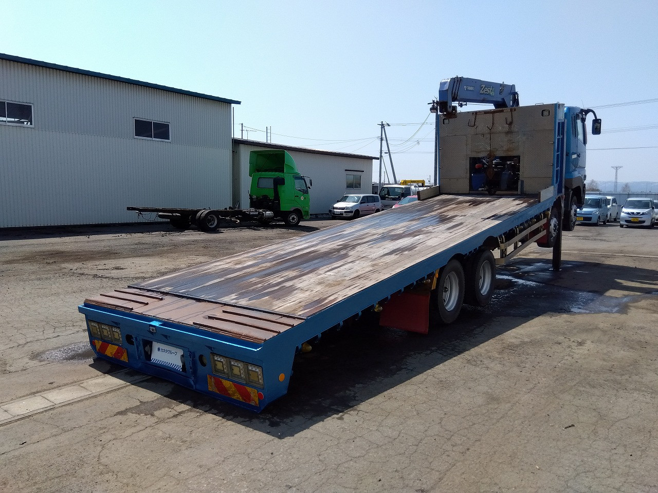 三菱 スーパーグレート QKG-FS50VZ(8x4)の写真10