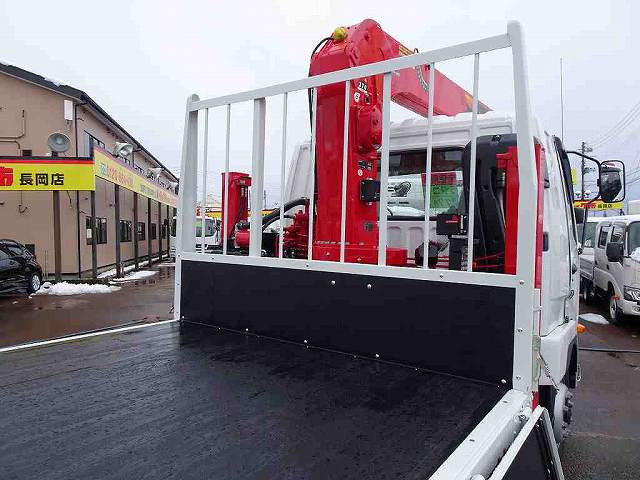 荷台内寸：555×218×40　三方開　左右セイコーラック　横ねた20本(チャンネル増し4本)　リアブル積み加工/アオリピン差し脱着可　ユニック4段 2.9t吊りセルフクレーン付|三菱 ファイター 2KG-FK62FZ(2WD)の写真28