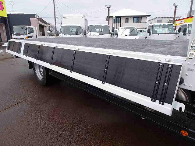 荷台内寸：555×218×40　三方開　左右セイコーラック　横ねた20本(チャンネル増し4本)　リアブル積み加工/アオリピン差し脱着可　ユニック4段 2.9t吊りセルフクレーン付|三菱 ファイター 2KG-FK62FZ(2WD)の写真30