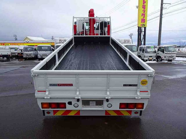 荷台内寸：555×218×40　三方開　左右セイコーラック　横ねた20本(チャンネル増し4本)　リアブル積み加工/アオリピン差し脱着可　ユニック4段 2.9t吊りセルフクレーン付|三菱 ファイター 2KG-FK62FZ(2WD)の写真39