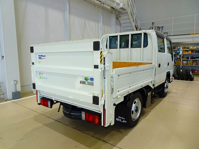 お問合せ管理No.C760 H29 エルフ 1t 4WD(切替式) FFL Sタイヤ Wキャブ/垂直PG付|いすゞ エルフ TRG-NHS85A(4WD)の写真3