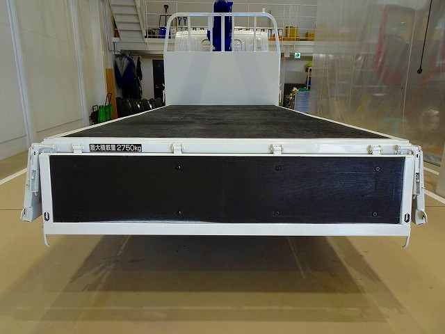 荷台内寸：366×180×38　三方開　左右セイコーラック　前立て鳥居鉄板張り　タダノ4段 2.9t吊りクレーン付|いすゞ エルフ TRG-NMR85AN(2WD)の写真29