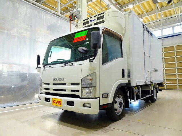 お問合せ管理No.H986　H23 エルフ 3t 高床 ワイドロング 中温冷凍車 マルチゲート付|いすゞ エルフ SKG-NPR85AN(2WD)の写真1