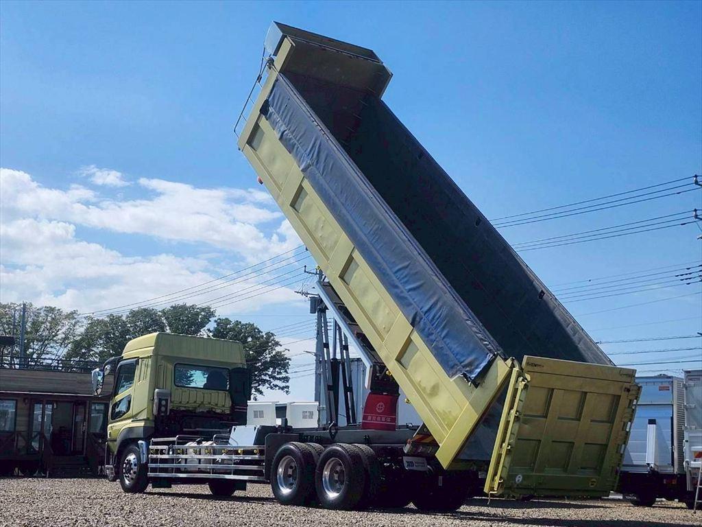 三菱 スーパーグレート QKG-FV60VZ改(6x4)の写真12