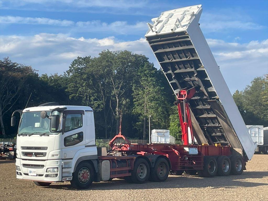 三菱 スーパーグレート QDG-FV50VJR(6x4)の写真1