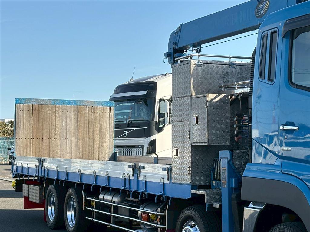 三菱 スーパーグレート QKG-FS54VZ(8x4)の写真5