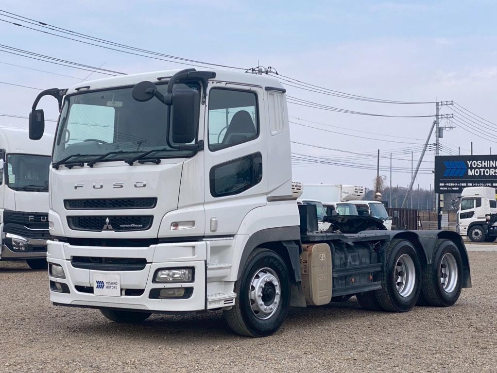 三菱 スーパーグレート QDGーFV50VJR(6x4)の写真1