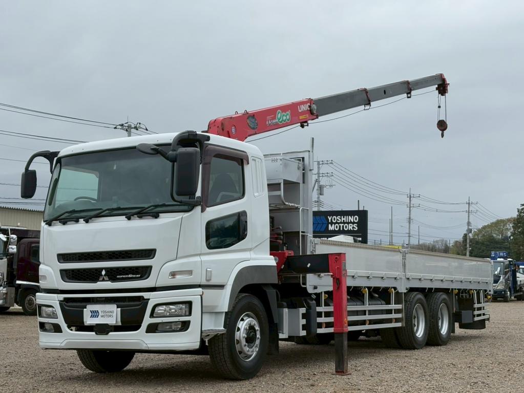 三菱 スーパーグレート QKG-FV54VZ(6x4)の写真1