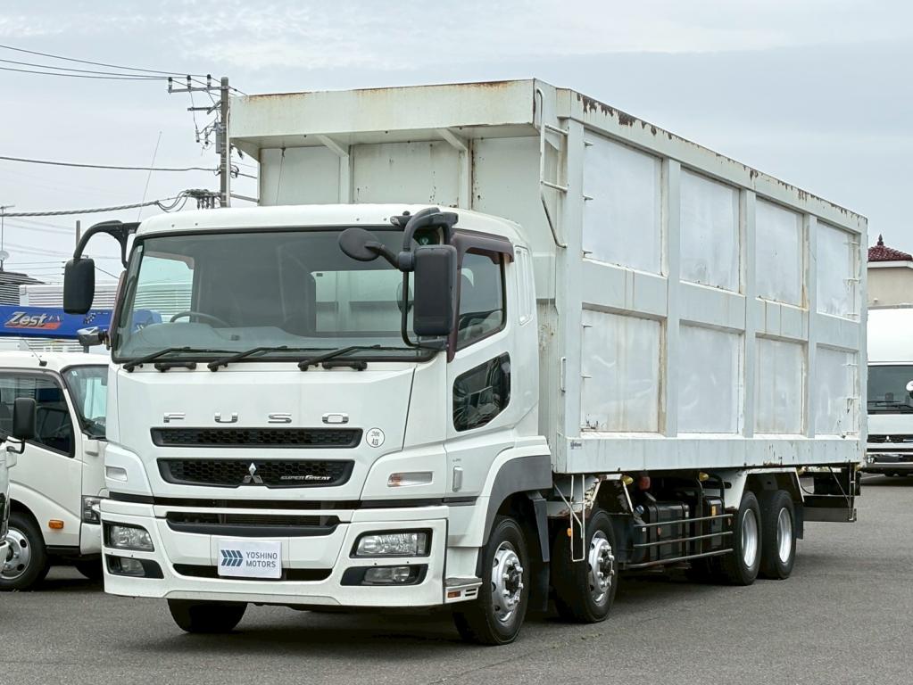 三菱 スーパーグレート QKG-FS50VZ(8x4)の写真1