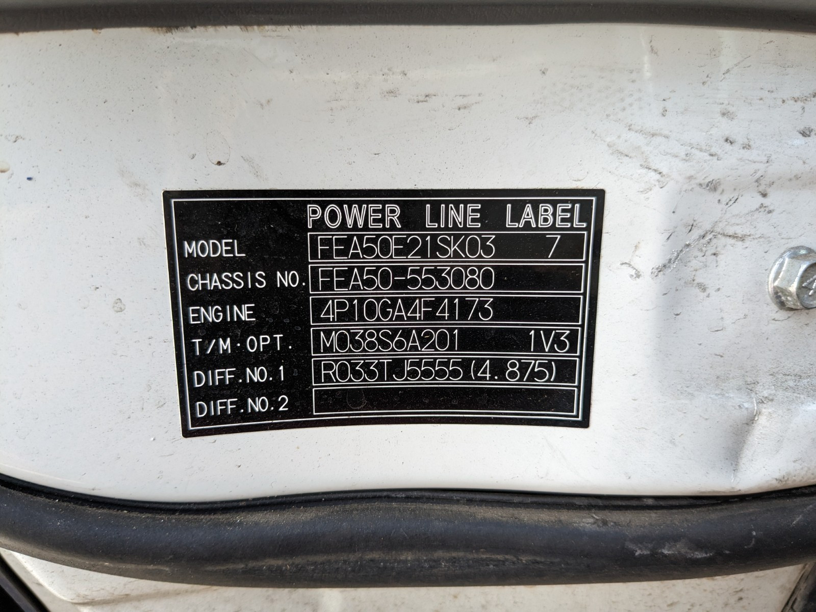 三菱 キャンター TPG-FEA50(2WD)の写真2