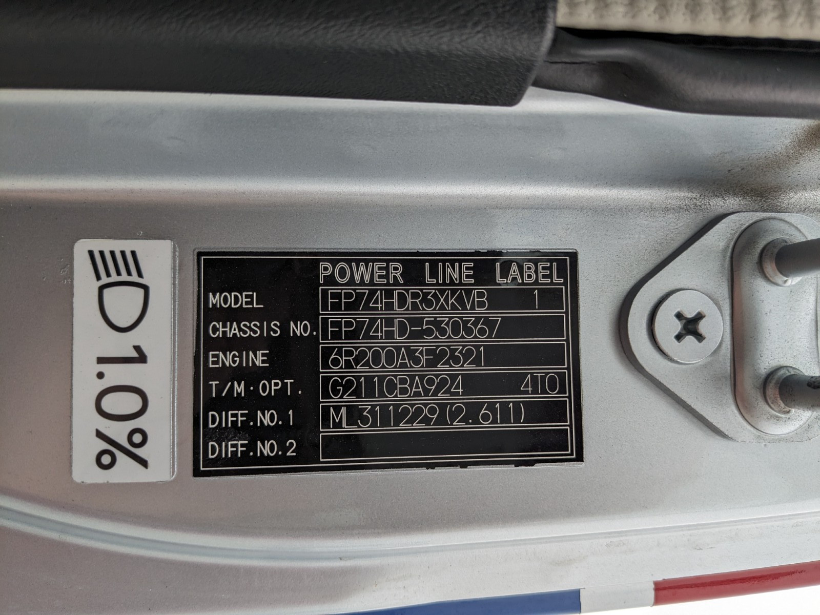 三菱 スーパーグレート 2PG-FP74HDR(2WD)の写真2