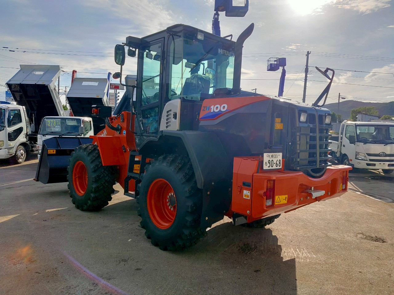 日立 ホイールローダ YDP-H88の写真3