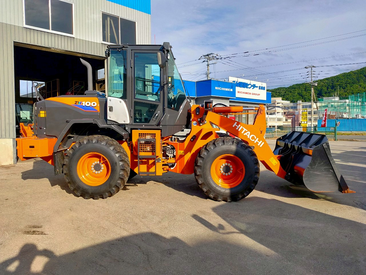 日立 ホイールローダ YDP-H88の写真6