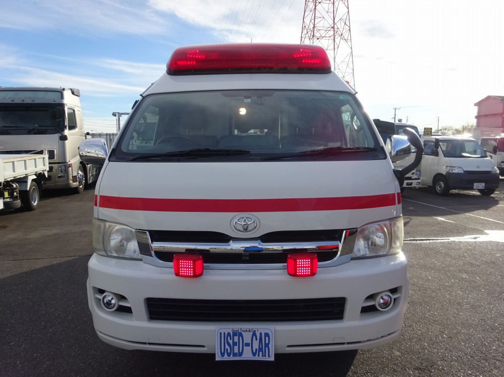 TRH226S ハイメディック フロント 赤色灯 テクノクラフト 救急車 