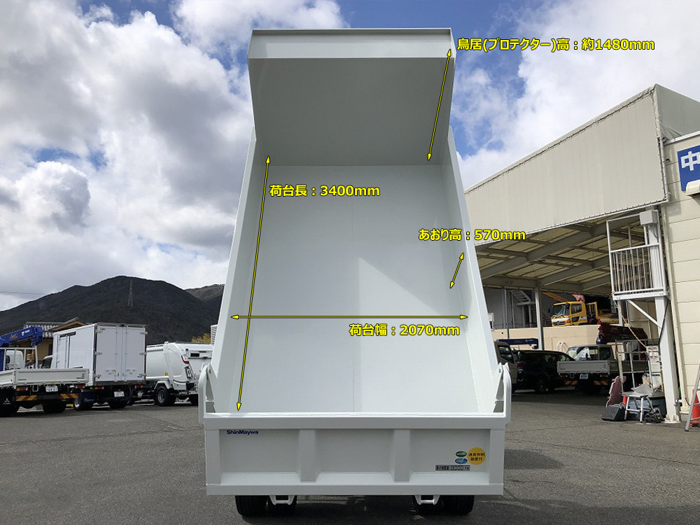 三菱 ファイター 2KG-FK62FZ(2WD)の写真8