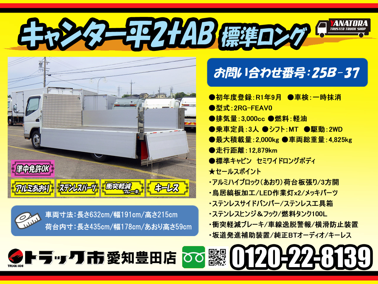 三菱 キャンター 2RG-FEAV0(2WD)の写真2