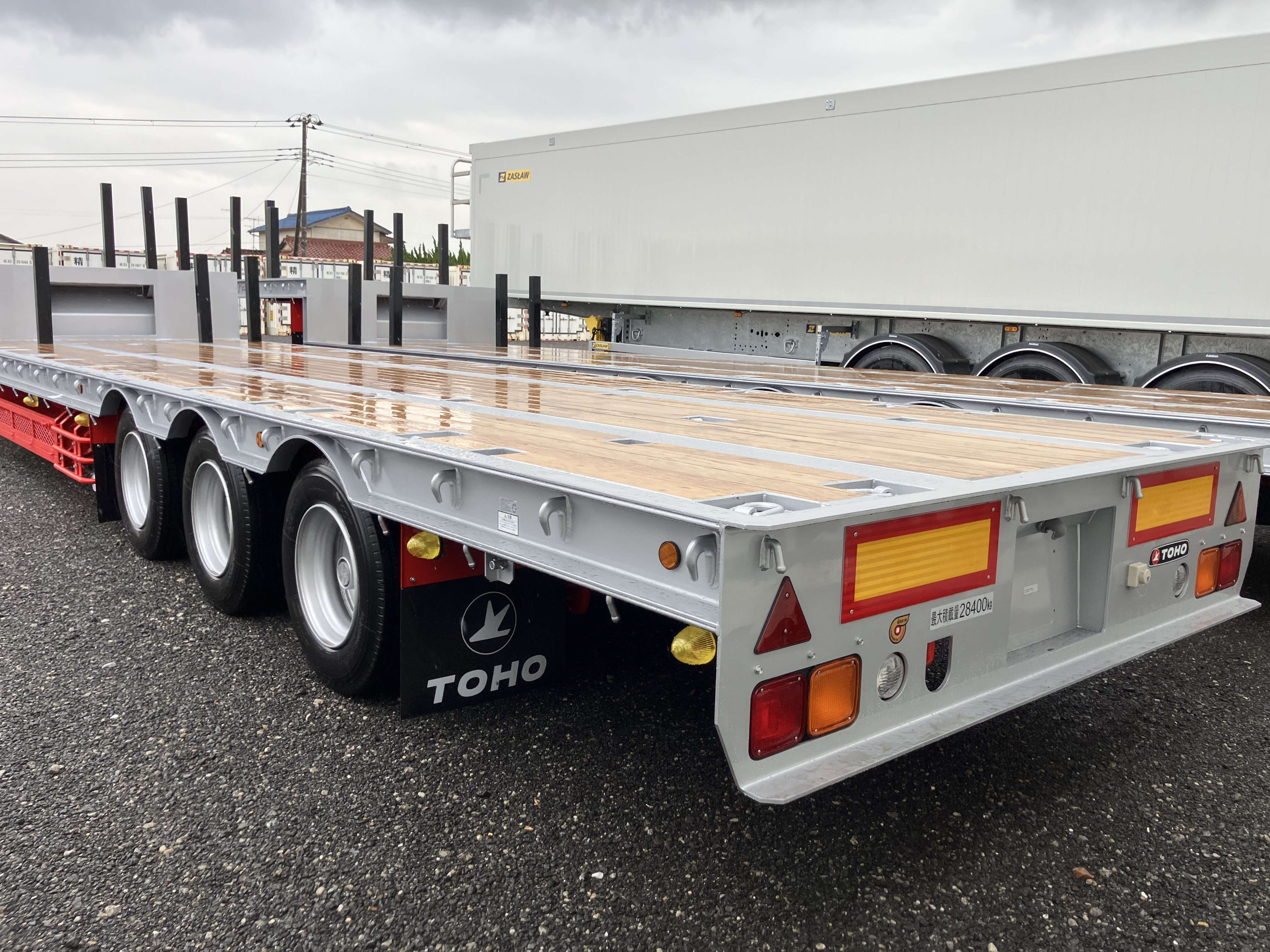 東邦 中低床段付き3軸セミトレーラー TE36H2C3改(未入力/関係無)の写真3