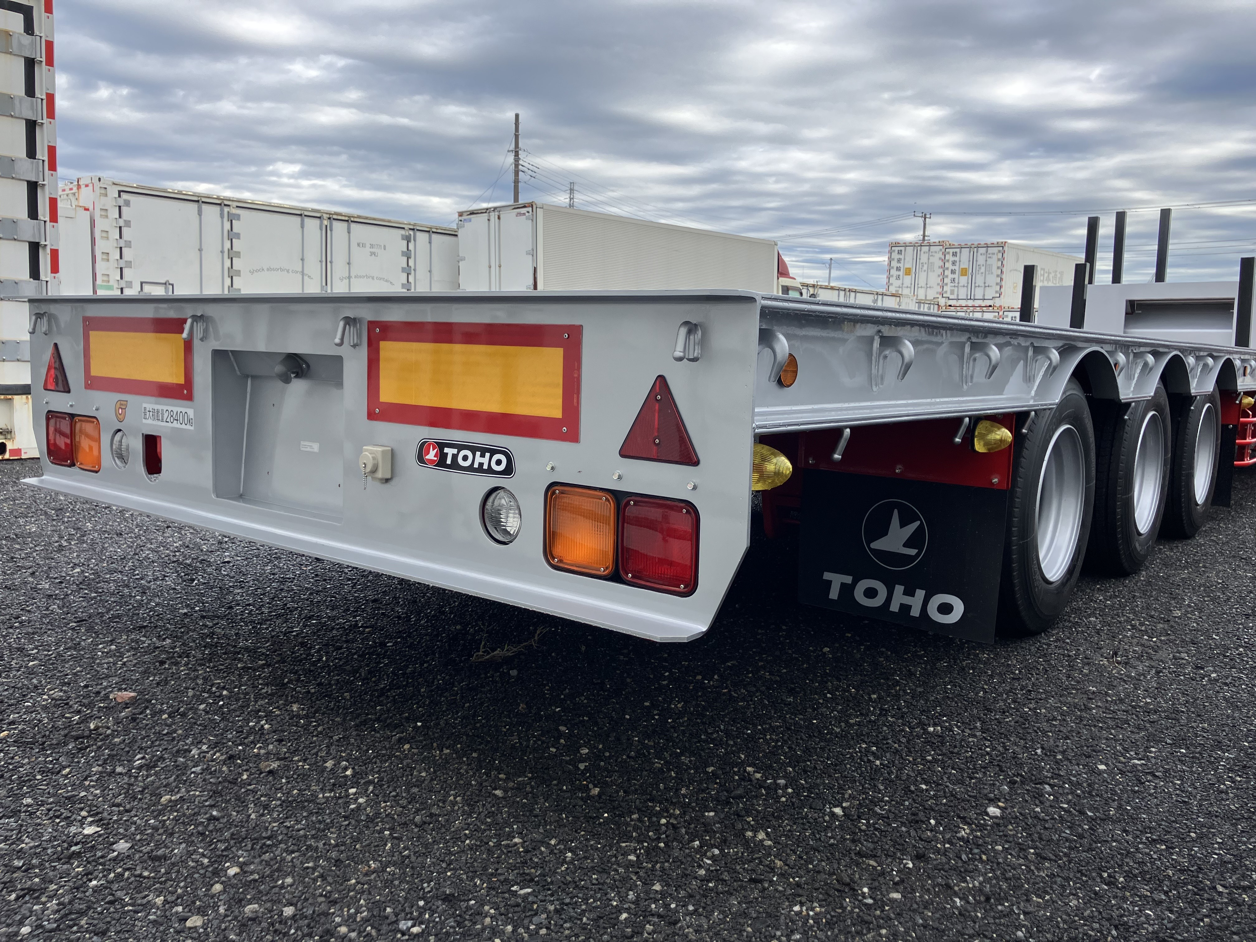 東邦 中低床段付き3軸セミトレーラー TE36H2C3改(未入力/関係無)の写真30