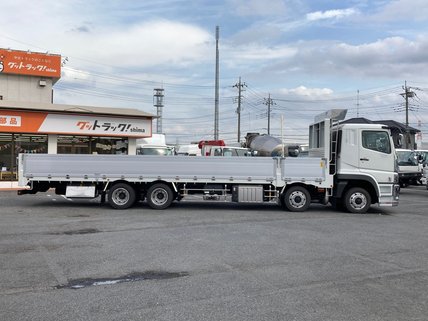 三菱 スーパーグレート 2KG-FS74HZ(8x4)の写真6