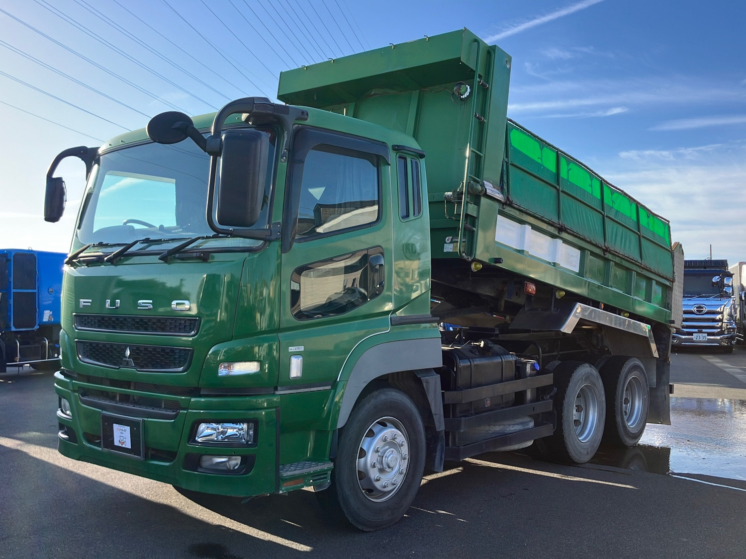 三菱 スーパーグレート LDG-FV50VX(6x4)の写真1