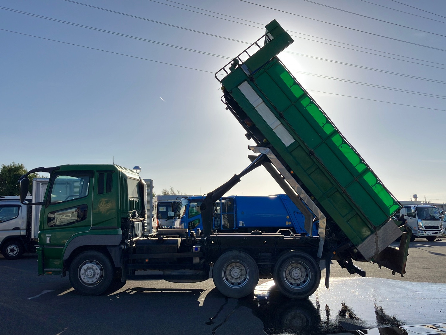 三菱 スーパーグレート LDG-FV50VX(6x4)の写真5