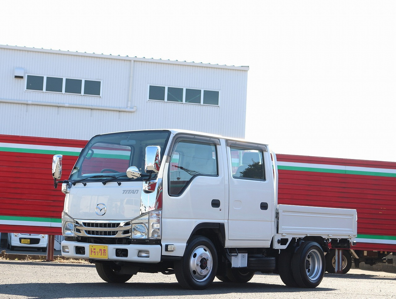 H18年式マツダタイタン2tパネルトラック　オートマAT  LPG車　NOx適合 マツダ タイタン 小型 平ボディ TRG-LHR85A (27180)｜中古トラックの