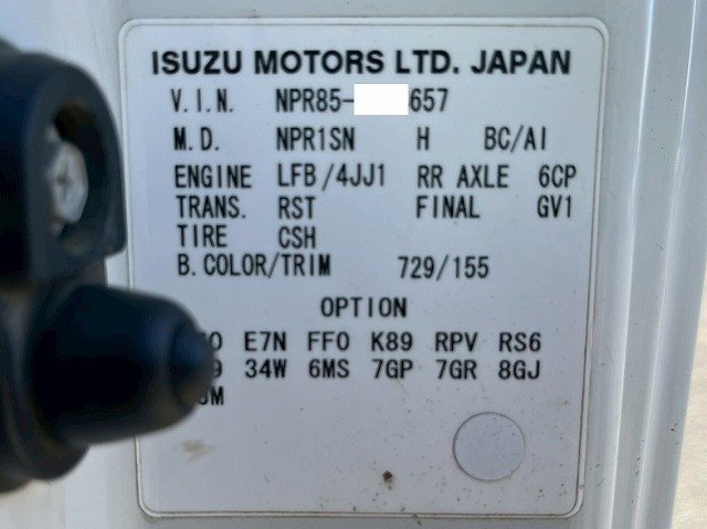 いすゞ エルフ BDG-NPR85AR(未入力/関係無)の写真49