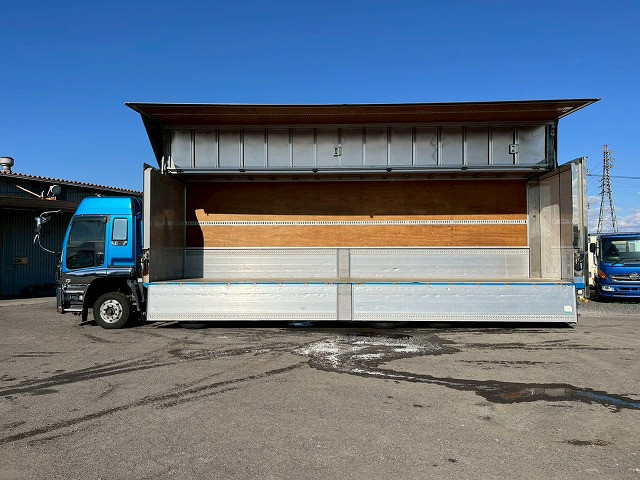 H27-ギガ・アルミウイング★ハイルーフ!★8×4!4軸低床2デフ!|いすゞ ギガ QKG-CYJ77A(8x4)の写真10