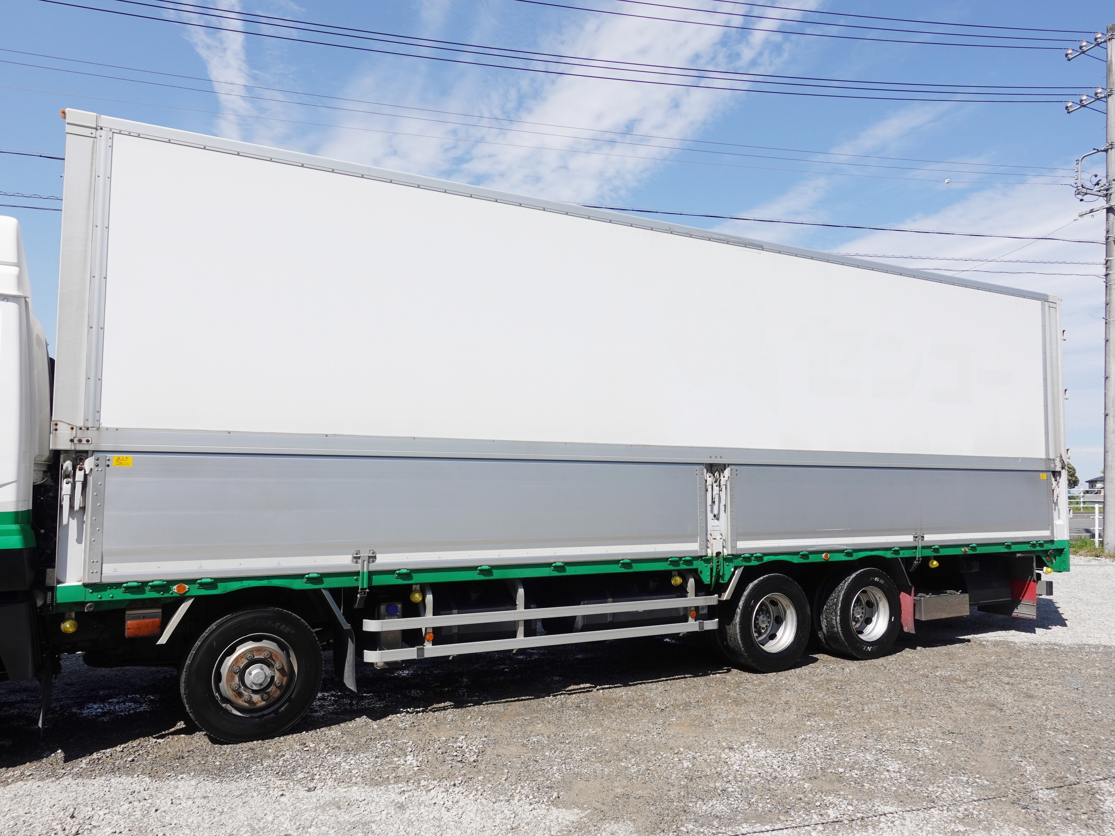 三菱 スーパーグレート QKG-FS54VZ(8x4)の写真9